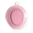 Bebedero United Pets Leaf Portátil Rosa